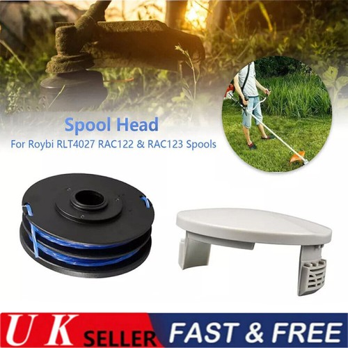 Strimmer spool line cap - spool, line&cap