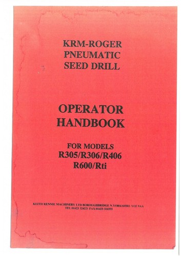 Krm roger pneumatic - krm-roger, drill