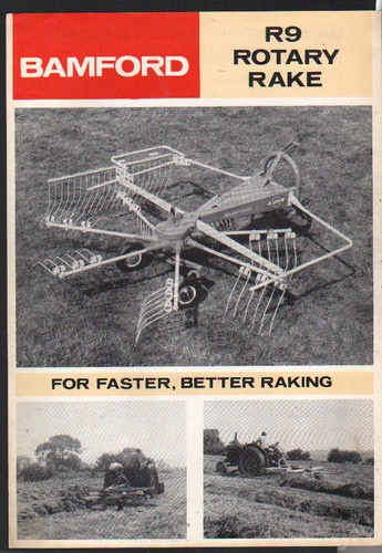 1974 bamfod rotary rake - bamfod,