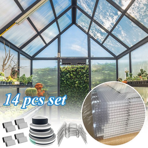 Clear polycarbonate greenhouse - polycarbonate,
