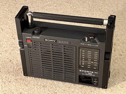 Sony icf 111l vintage retro - sony,