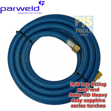 Oxygen & Acetylene 10m 3/8 bore gas welding hoses cutting burning hose sets