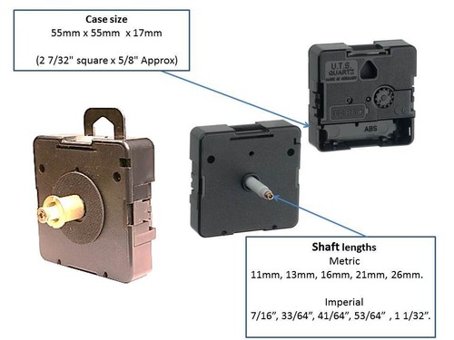 Quartz clock movement - u.t.s.,