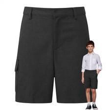 Boys Cargo School Shorts Pack