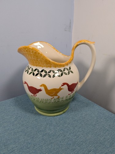 Moorland pottery jug - pottery,