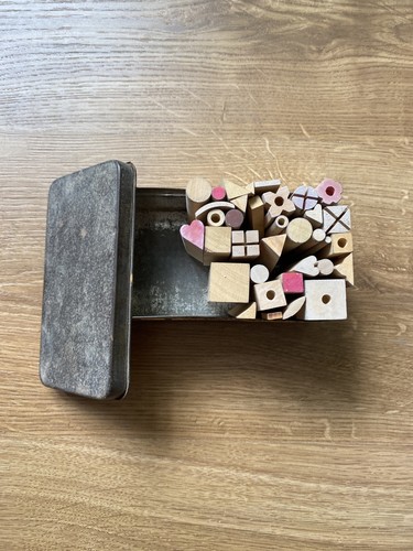 Vintage wooden tools stencils - vintage, tools/stencils