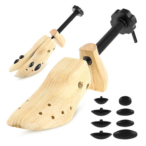 Way wooden adjustable shoe - wooden,