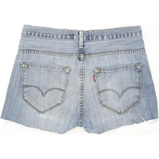 Levi's 504 Blue Hot Pants
