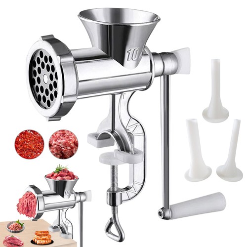 Manual meat grinder heavy - grinder, duty