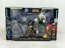 DC x Sonic the Hedgehog 5" Action Figure Multipack Power vs Speed
