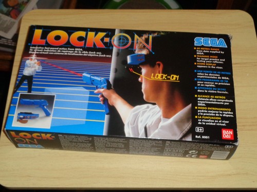 Vintage sega lock laser - on, tag