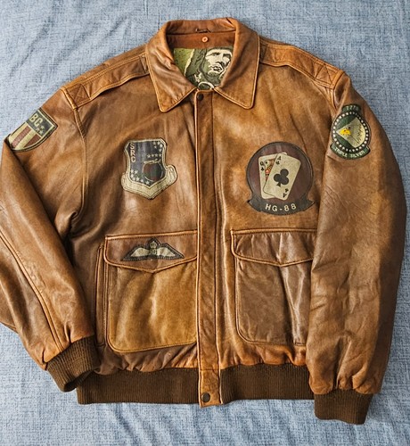 Vitage type brown leather - a-2,