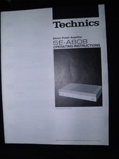 1980's Technics SE-A808 Stereo