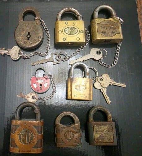 Antique vintage padlock - padlock, of
