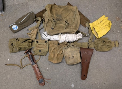 Ww2 paratrooper webbing - us,