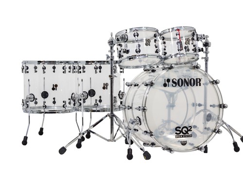 Sonor sq2 acrylic drum - sq2, 22"