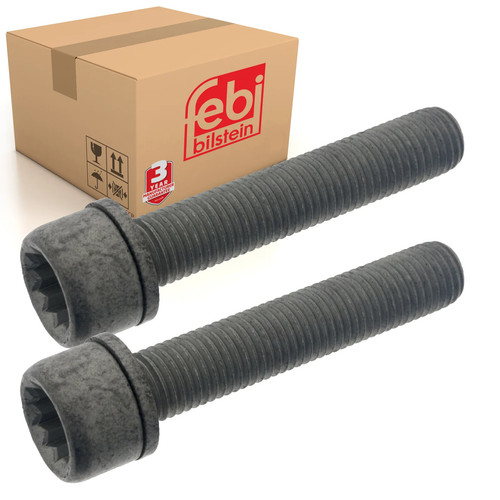 Golf rear brake carrier bolt - rear,