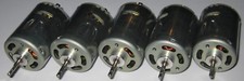 5 X Mabuchi 12V DC Carbon