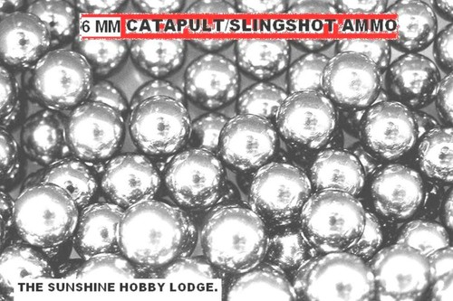 Catapult slingshot ammo 6mm - slingshot,