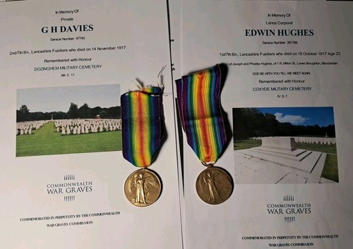 Ww1 victory medals - ww1,