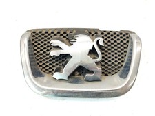 Peugeot 407 2.0HDI 100kW 2006 Front bumper upper radiator grill 9648195677 