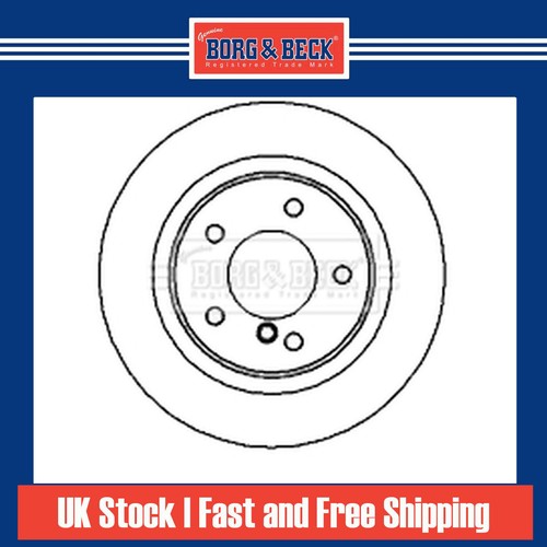 Brake discs vented rear - brake,