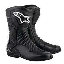 Alpinestars SMX-6 V2 GORE-TEX Mens Motorcycle Boots Black Black Size UK7