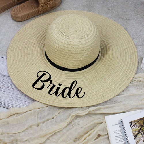 Personalised beach hat - hat, floppy