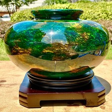 8.32LB Natural "Seven Colors Jade" vase specimen -Taiwan China