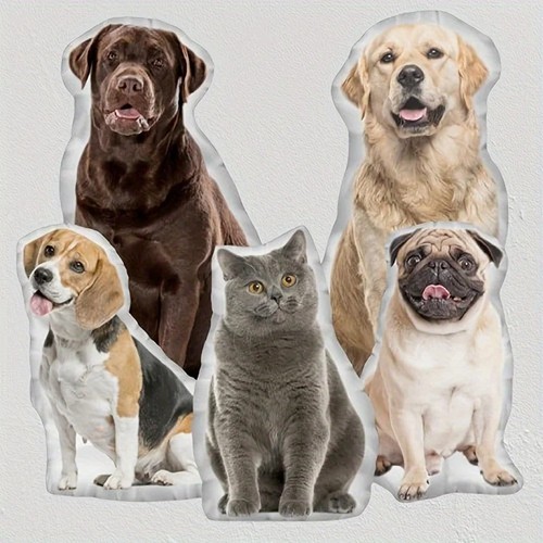 Personalized pet photo pillow - personalized,