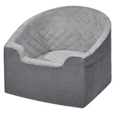 Uimoso Pet Booster Seat for Dogs up to 55 lbs, Gray