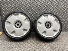 honda Hrx537 Gcvx 200 Petrol Lawn Mower Front Wheels X 2