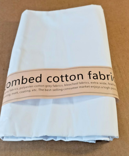 White cotton canvas fabric - canvas,