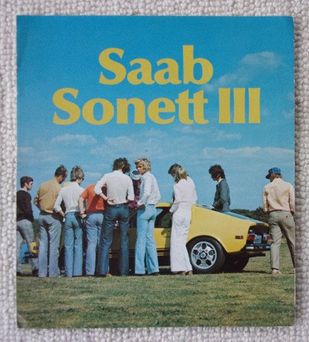 Saab sonett iii - saab, usa