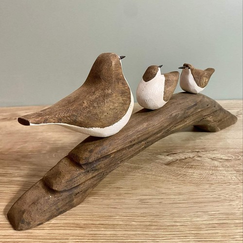 Wooden birds branch indoor - birds,