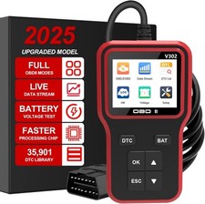 OBD2 Scanner Car Engine Fault Code Reader Wired Diagnostic Scan Tool Engine Ligt