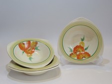 CLARICE CLIFF SET OF 4