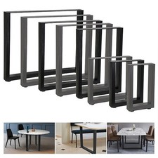Table Frame Table Legs Furniture Foot Table Skids Set of 2 Hairpin Leg Table Feet Steel
