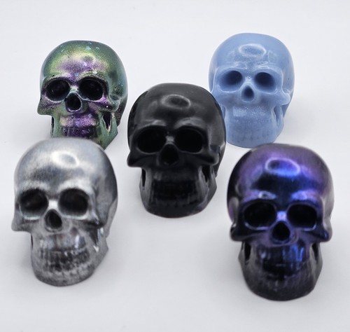 Handmade mini resin skulls - handmade,