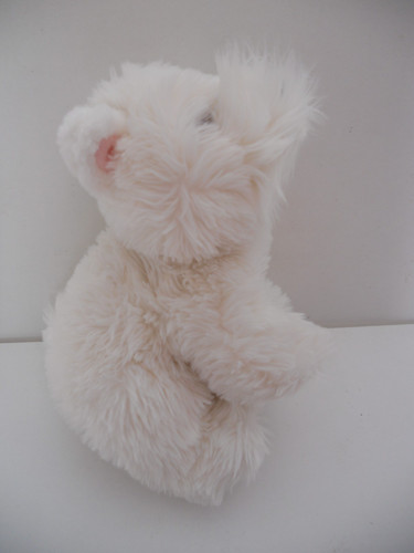 Keel toys white - white, dog