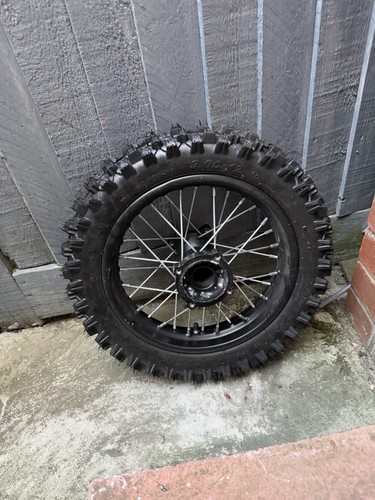 Black sdg pit bike rear - 12",