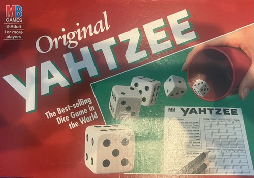 Vintage yahtzee dice game - dice, mb