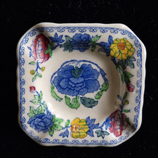 Small Vintage Mason's Ironstone  Square Ashtray "Regency" C 4475