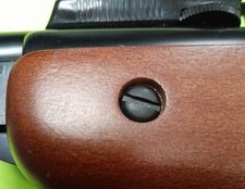 2x BSA Meteor Air Rifle Fore Stock Screws - Black Stainless Steel