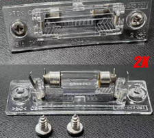 2X REAR NUMBER PLATE LIGHT