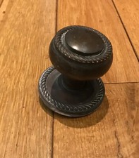 Victorian Brass Centre Door