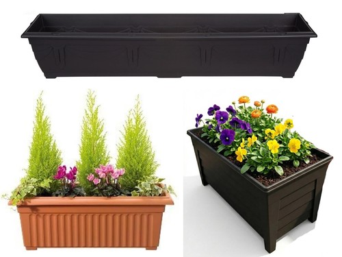 Plastic window trough long - plastic,