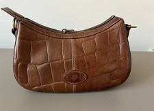 Mulberry Oak  Vintage Congo Leather Shoulder Bag