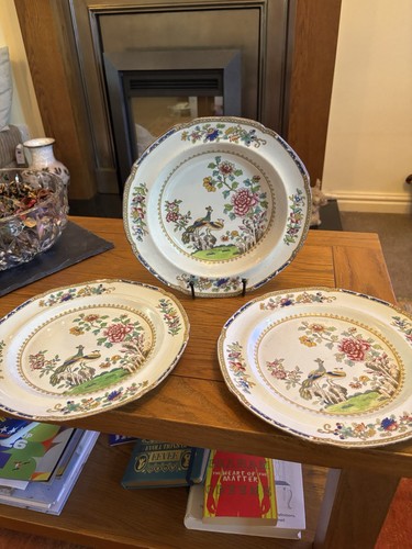 Set antique spode - of,