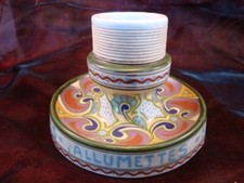 Pyrogene Advertising Bar Match Striker Holder French Style Porcelain